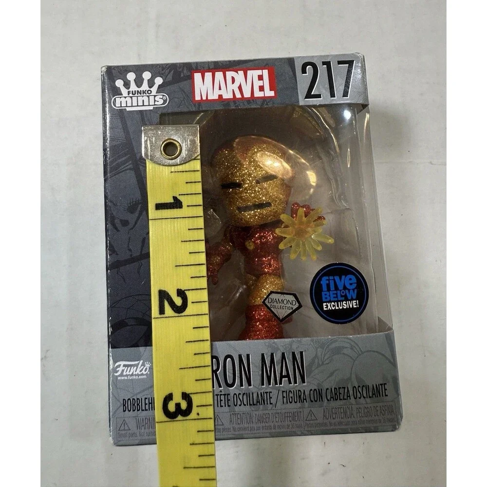 Funko Minis‎ Marvel Iron Man #217 Diamond Collection 5Below Exclusive
